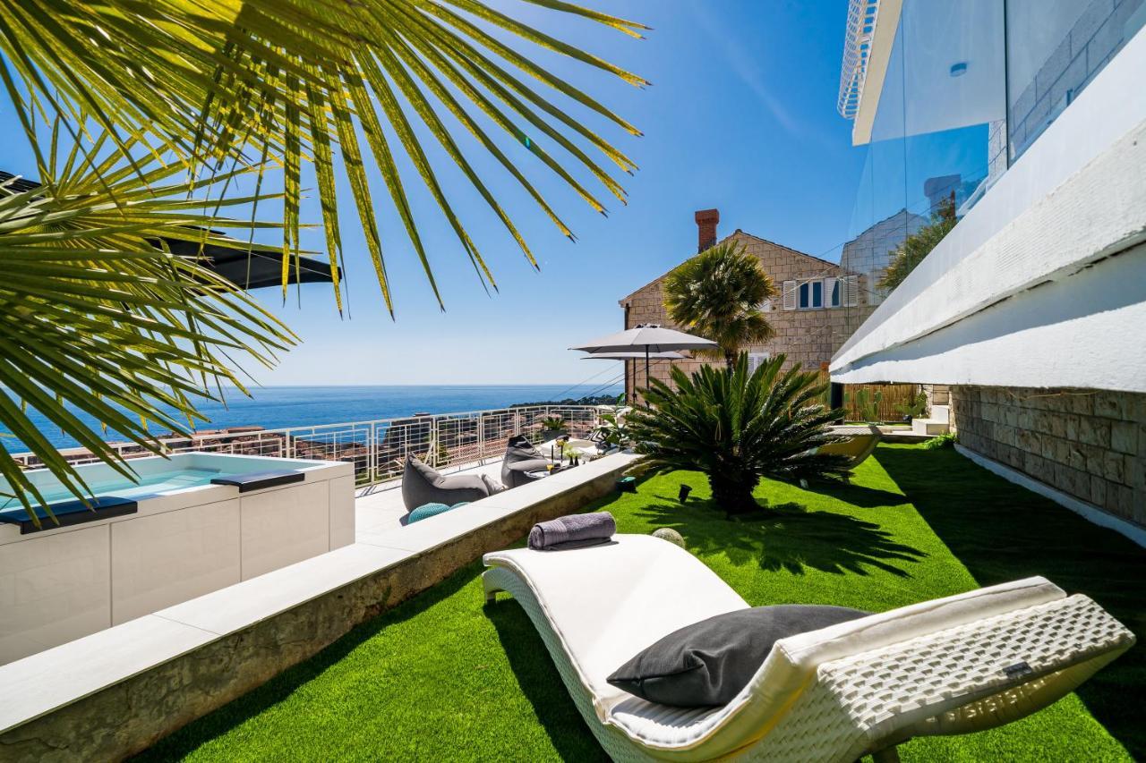 Gorgeous Ground Floor W/ Minipool & Patio Apartman Dubrovnik Kültér fotó