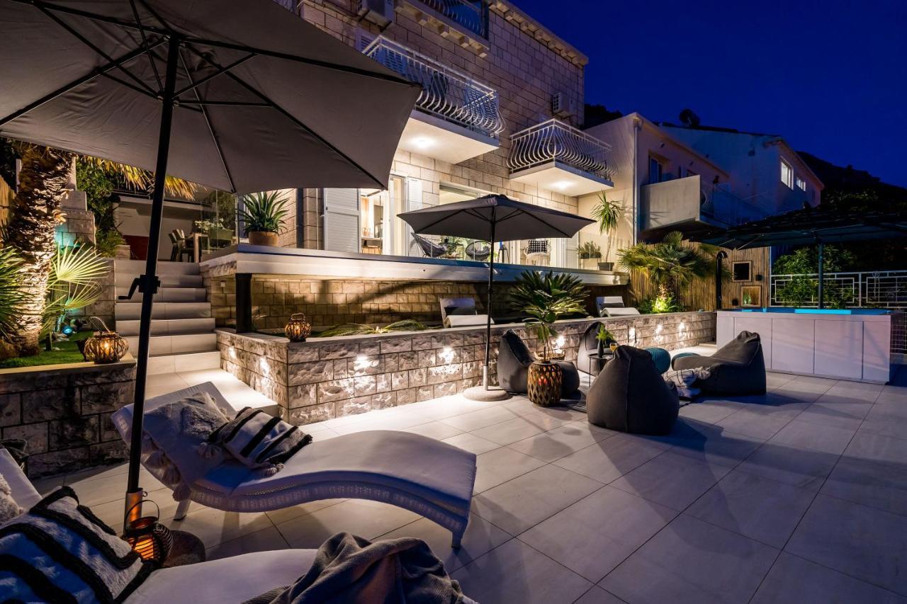 Gorgeous Ground Floor W/ Minipool & Patio Apartman Dubrovnik Kültér fotó