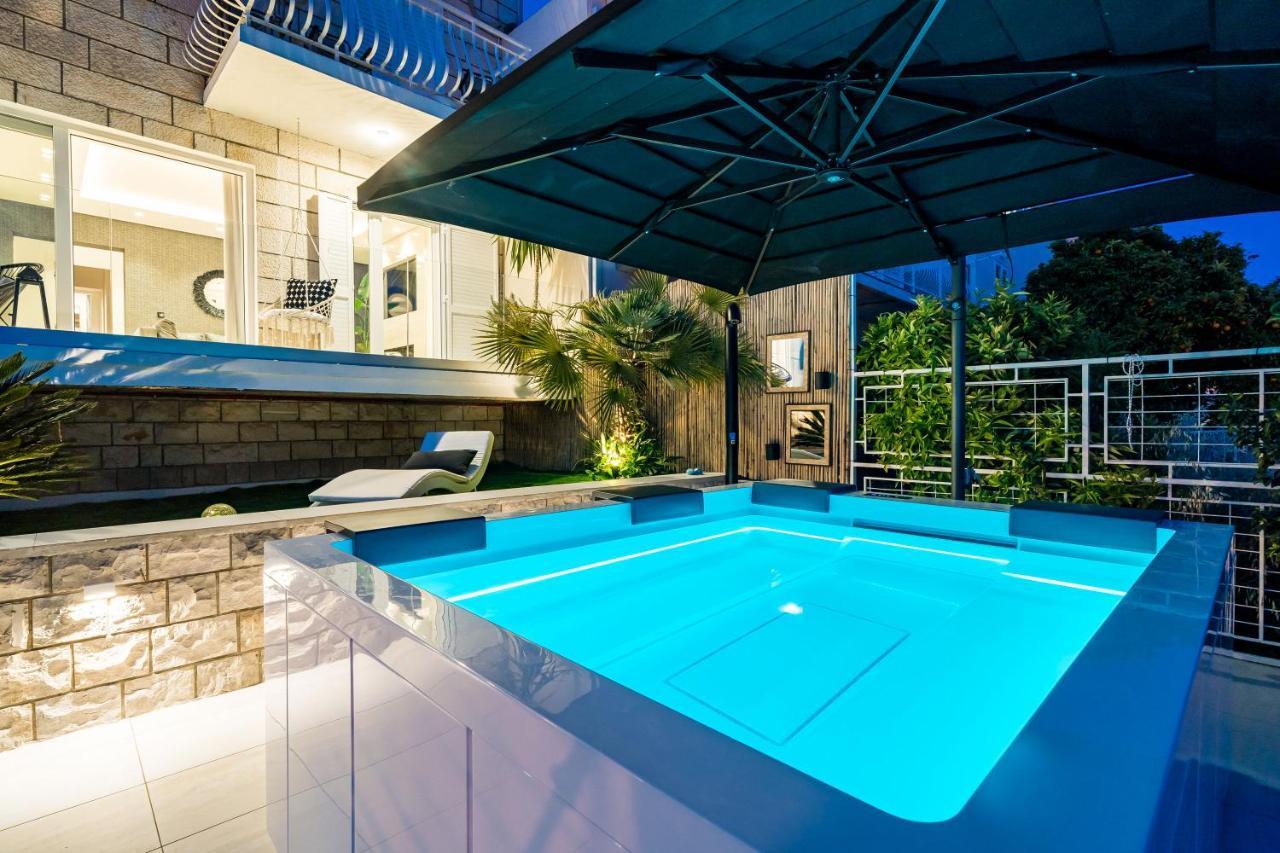 Gorgeous Ground Floor W/ Minipool & Patio Apartman Dubrovnik Kültér fotó