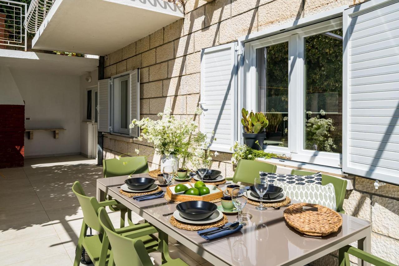 Gorgeous Ground Floor W/ Minipool & Patio Apartman Dubrovnik Kültér fotó